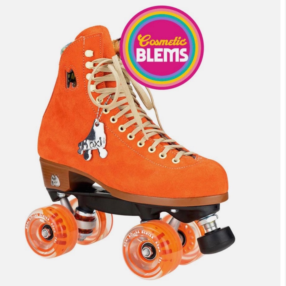 Orange Moxi Skates